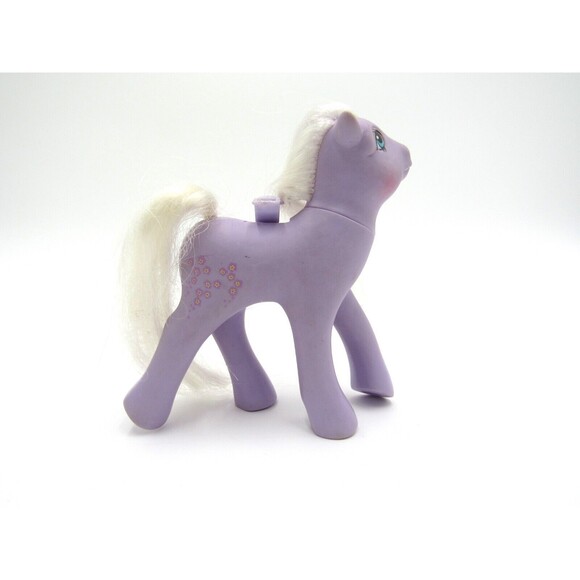 MLP Vintage My Little Pony Forget Me Not Flutter 1986 G1 Purple Collector Toy - Picture 4 of 14